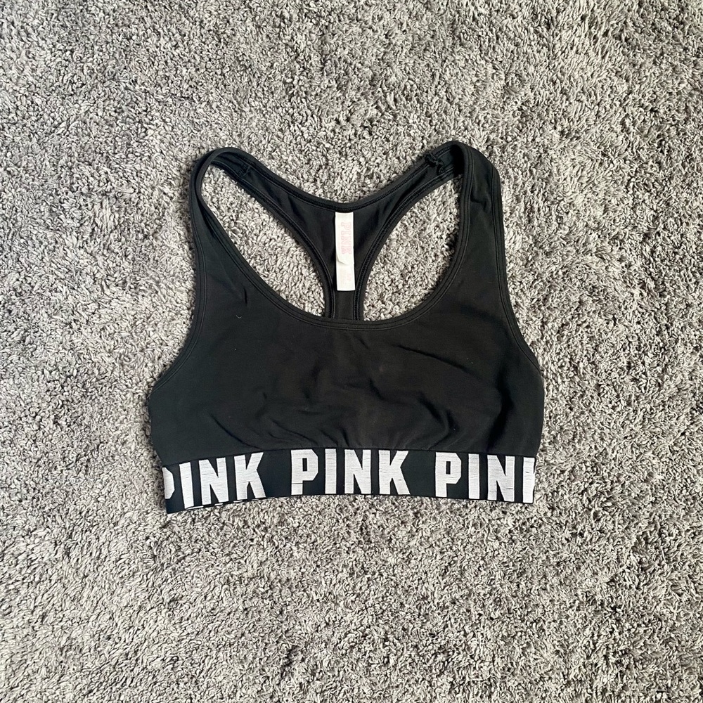 PINK Victoria’s Secret black bralette